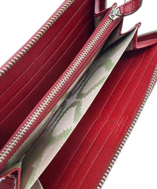 Vivienne Westwood（ヴィヴィアンウエストウッド）Vivienne Westwood (ヴィヴィアンウエストウッド) ラウンドファスナー財布 レッドの古着・服飾アイテム