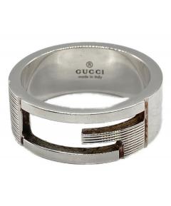 中古・古着通販】GUCCI (グッチ) ダブルGリング GGマーモント シルバー