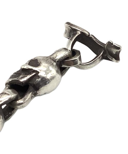 LS2（エルエスツー）LS2 (エルエスツー) スカルブレスレット シルバーカラーの古着・服飾アイテム