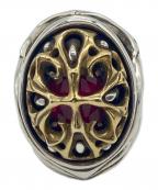 Ability Normalアビリティーノーマル）の古着「リング」｜シルバーカラー×レッド