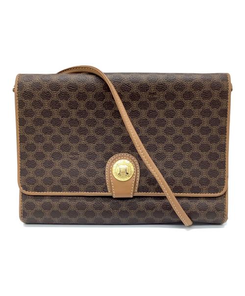 CELINE（セリーヌ）CELINE (セリーヌ) ショルダーバッグ ブラウンの古着・服飾アイテム