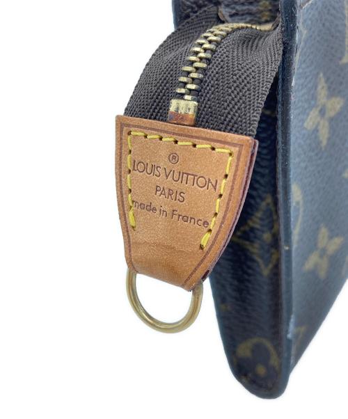 LOUIS VUITTON（ルイ ヴィトン）LOUIS VUITTON (ルイ ヴィトン) ポシェットトワレット15 ブラウンの古着・服飾アイテム