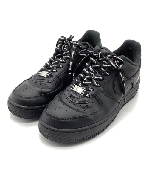 NIKE（ナイキ）NIKE (ナイキ) SUPREME (シュプリーム) AIR FORCE1 ブラック サイズ:cm25の古着・服飾アイテム