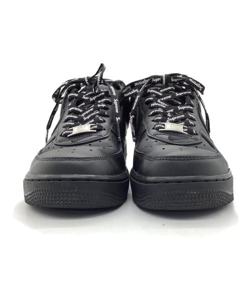 NIKE（ナイキ）NIKE (ナイキ) SUPREME (シュプリーム) AIR FORCE1 ブラック サイズ:cm25の古着・服飾アイテム