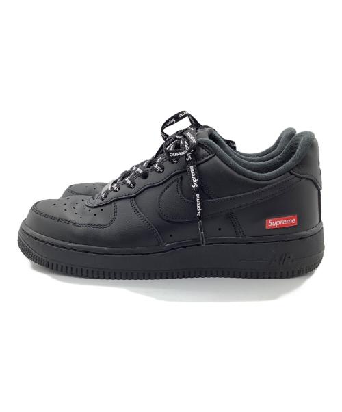 NIKE（ナイキ）NIKE (ナイキ) SUPREME (シュプリーム) AIR FORCE1 ブラック サイズ:cm25の古着・服飾アイテム