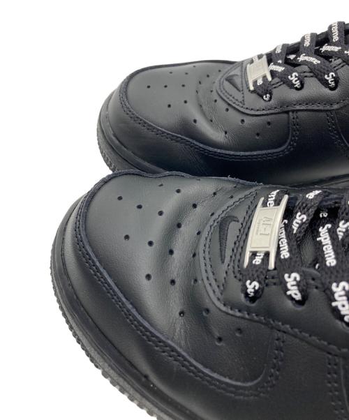 NIKE（ナイキ）NIKE (ナイキ) SUPREME (シュプリーム) AIR FORCE1 ブラック サイズ:cm25の古着・服飾アイテム