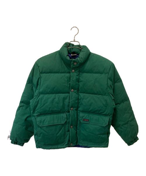 adidas（アディダス）adidas (アディダス) ダウンジャケット グリーン サイズ:MーLの古着・服飾アイテム