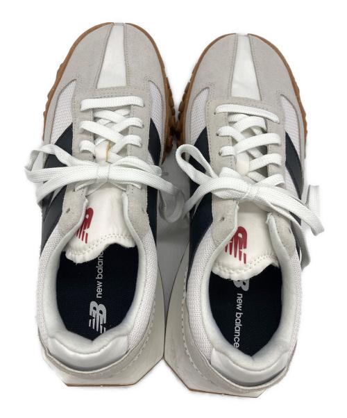 NEW BALANCE（ニューバランス）NEW BALANCE (ニューバランス) ローカットスニーカー ホワイト×ブラック サイズ:26.5cmの古着・服飾アイテム