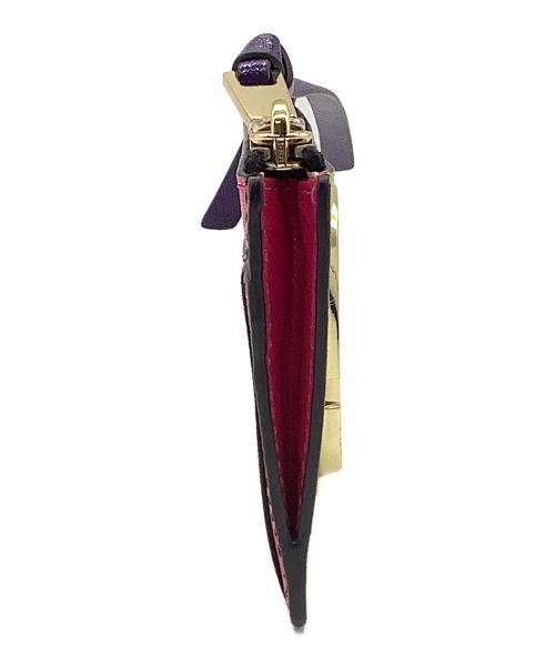 MARC JACOBS（マークジェイコブズ）MARC JACOBS (マークジェイコブス) パスケース イエロー×ピンクの古着・服飾アイテム