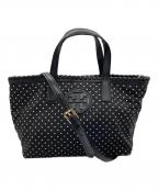 TORY BURCHトリーバーチ）の古着「2WAYショルダーバッグ」｜ブラック×ホワイト