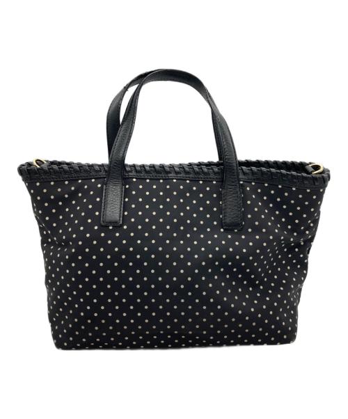 TORY BURCH（トリーバーチ）TORY BURCH (トリーバーチ) 2WAYショルダーバッグ ブラック×ホワイトの古着・服飾アイテム