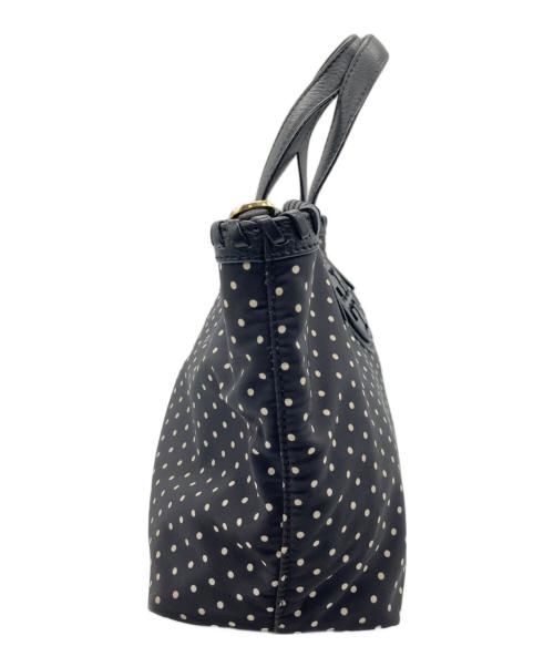 TORY BURCH（トリーバーチ）TORY BURCH (トリーバーチ) 2WAYショルダーバッグ ブラック×ホワイトの古着・服飾アイテム