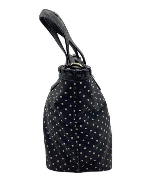 TORY BURCH（トリーバーチ）TORY BURCH (トリーバーチ) 2WAYショルダーバッグ ブラック×ホワイトの古着・服飾アイテム