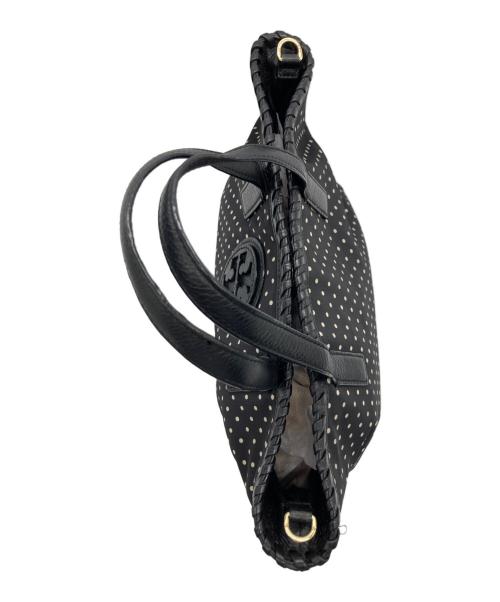 TORY BURCH（トリーバーチ）TORY BURCH (トリーバーチ) 2WAYショルダーバッグ ブラック×ホワイトの古着・服飾アイテム