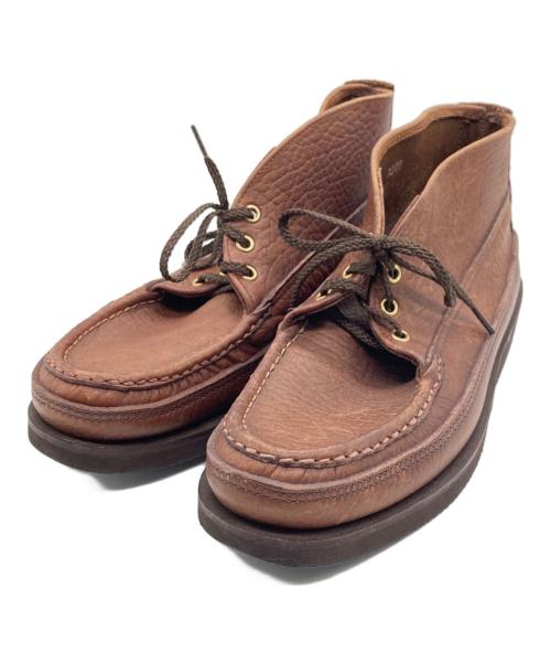 RUSSELL MOCCASIN（ラッセルモカシン）RUSSELL MOCCASIN (ラッセルモカシン) モカシンブーツ ブラウン サイズ:8 1／2の古着・服飾アイテム