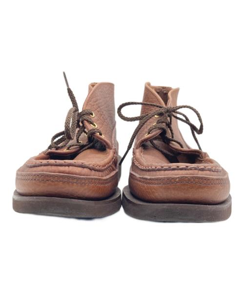 RUSSELL MOCCASIN（ラッセルモカシン）RUSSELL MOCCASIN (ラッセルモカシン) モカシンブーツ ブラウン サイズ:8 1／2の古着・服飾アイテム