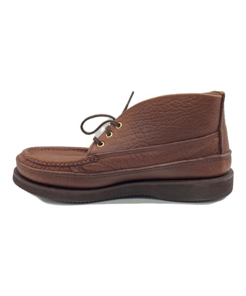 RUSSELL MOCCASIN（ラッセルモカシン）RUSSELL MOCCASIN (ラッセルモカシン) モカシンブーツ ブラウン サイズ:8 1／2の古着・服飾アイテム