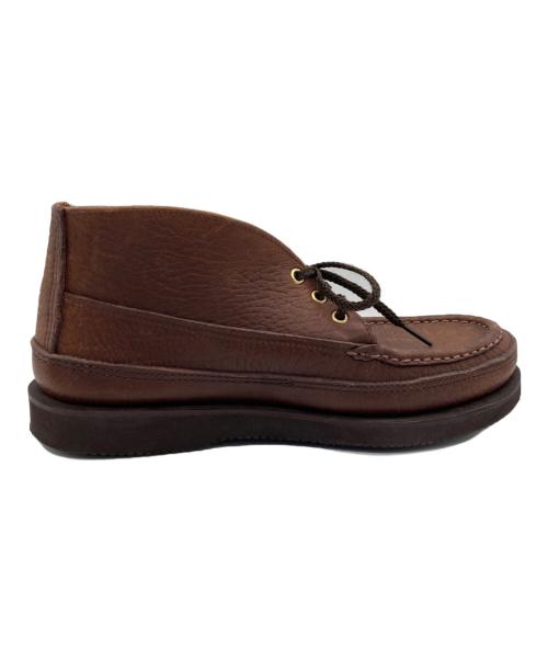 RUSSELL MOCCASIN（ラッセルモカシン）RUSSELL MOCCASIN (ラッセルモカシン) モカシンブーツ ブラウン サイズ:8 1／2の古着・服飾アイテム