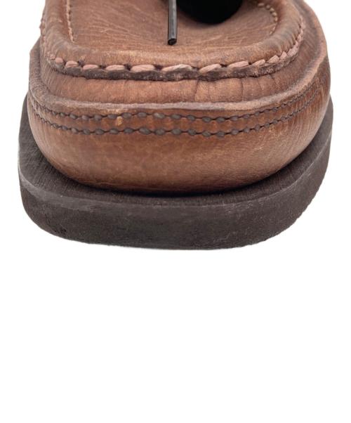 RUSSELL MOCCASIN（ラッセルモカシン）RUSSELL MOCCASIN (ラッセルモカシン) モカシンブーツ ブラウン サイズ:8 1／2の古着・服飾アイテム