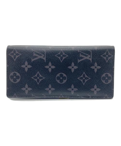 LOUIS VUITTON（ルイ ヴィトン）LOUIS VUITTON (ルイ ヴィトン) ポルトフォイユ･ブラザ ブラックの古着・服飾アイテム