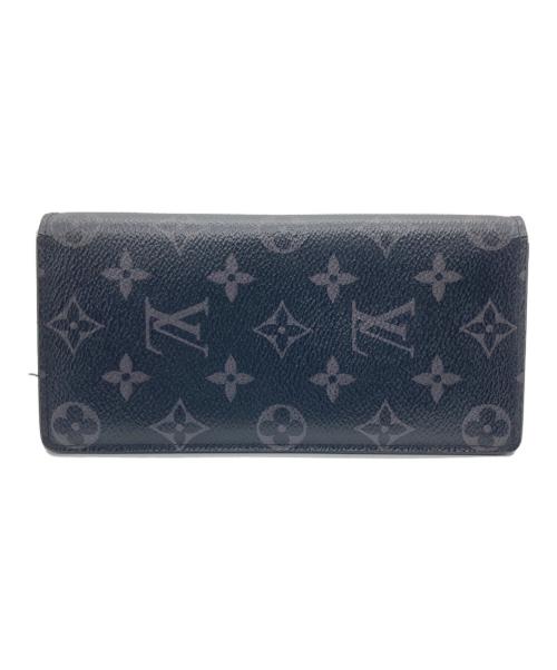 LOUIS VUITTON（ルイ ヴィトン）LOUIS VUITTON (ルイ ヴィトン) ポルトフォイユ･ブラザ ブラックの古着・服飾アイテム