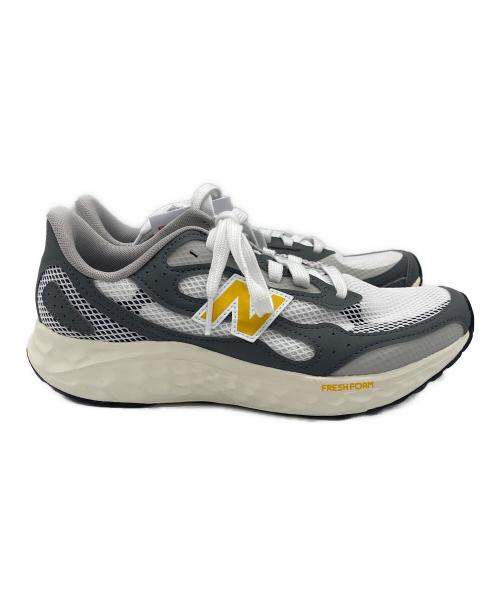 NEW BALANCE（ニューバランス）NEW BALANCE (ニューバランス) ローカットスニーカー ホワイト×グレー サイズ:25.0cm 未使用品の古着・服飾アイテム