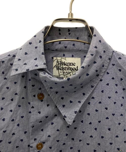 Vivienne Westwood man（ヴィヴィアン ウェストウッド マン）Vivienne Westwood man (ヴィヴィアン ウェストウッド マン) 長袖シャツ ネイビー サイズ:46の古着・服飾アイテム
