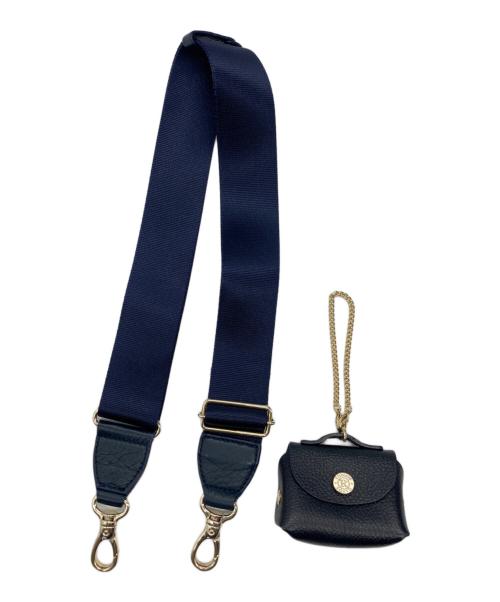 russet（ラシット）russet (ラシット) ショルダーバッグ ネイビーの古着・服飾アイテム