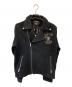 VANSON（バンソン）の古着「ライダース調ジャケット」｜ブラック
