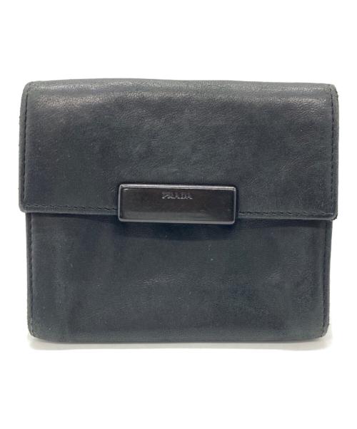 PRADA（プラダ）PRADA (プラダ) コインケース ブラックの古着・服飾アイテム