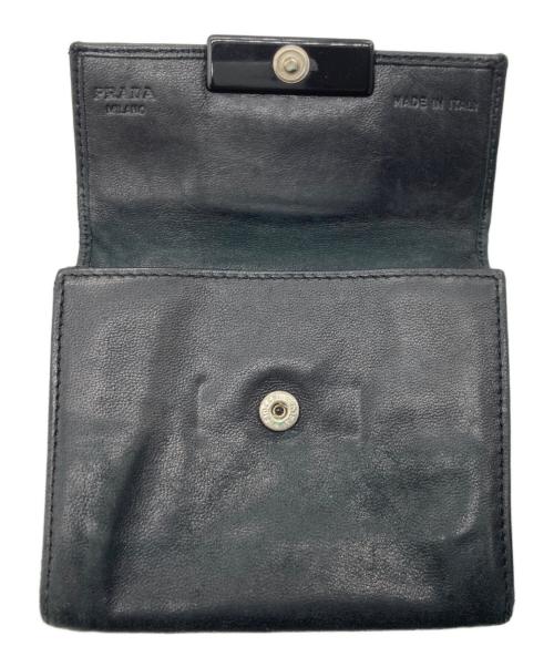 PRADA（プラダ）PRADA (プラダ) コインケース ブラックの古着・服飾アイテム