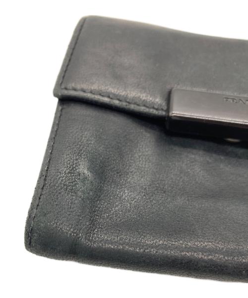 PRADA（プラダ）PRADA (プラダ) コインケース ブラックの古着・服飾アイテム