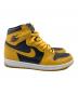中古・古着 NIKE (ナイキ) AIR JORDAN 1 RETRO HIGH OG ブラック×イエロー サイズ:cm26：8000円