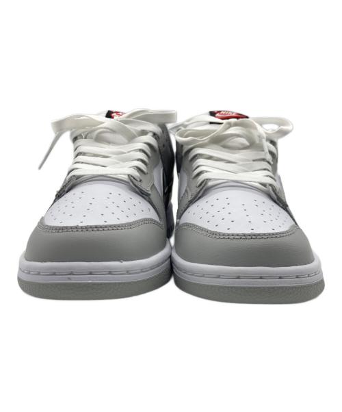 NIKE（ナイキ）NIKE (ナイキ) DUNK LOW RETRO SE ホワイト×グレー サイズ:cm26の古着・服飾アイテム