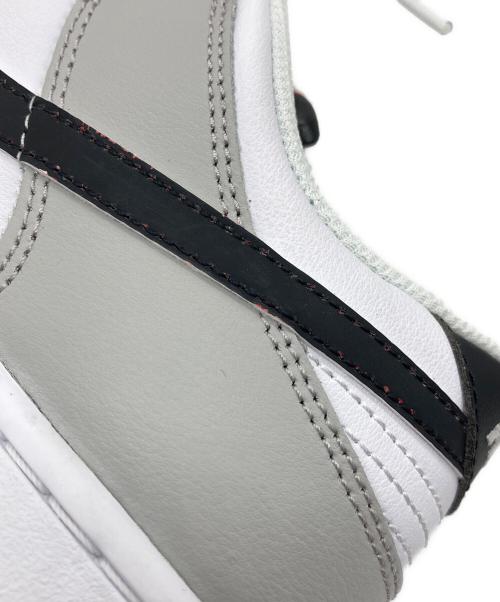 NIKE（ナイキ）NIKE (ナイキ) DUNK LOW RETRO SE ホワイト×グレー サイズ:cm26の古着・服飾アイテム