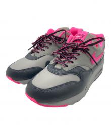 NIKE×HUF（ナイキ×ハフ）の古着「AIR MAX 1 SP」｜グレー×ピンク