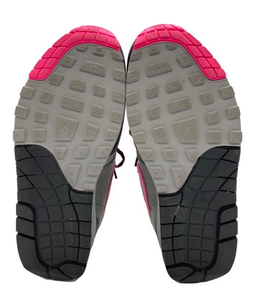 NIKE（ナイキ）NIKE (ナイキ) HUF (ハフ) AIR MAX 1 SP グレー×ピンク サイズ:cm26の古着・服飾アイテム