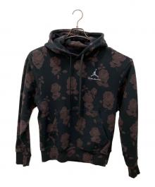 JORDAN×A Ma Maniere（ジョーダン×ア・マ・マニエール）の古着「プルオーバーパーカー」｜ブラック×ブラウン
