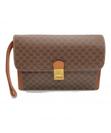 CELINE（セリーヌ）の古着「クラッチバッグ」｜ブラウン