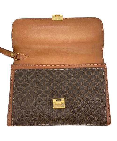 CELINE（セリーヌ）CELINE (セリーヌ) クラッチバッグ ブラウンの古着・服飾アイテム