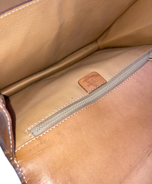 CELINE（セリーヌ）CELINE (セリーヌ) クラッチバッグ ブラウンの古着・服飾アイテム