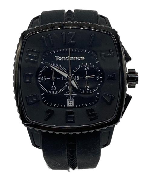 tendence（テンデンス）tendence (テンデンス) クロノグラフ ブラックの古着・服飾アイテム