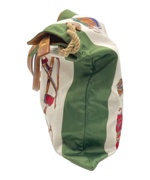 TREASURE TOPKAPI（トレジャートプカピ）TREASURE TOPKAPI (トレジャートプカピ) スカーフ柄トートバッグの古着・服飾アイテム