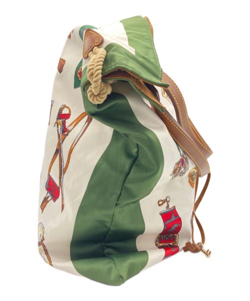 TREASURE TOPKAPI（トレジャートプカピ）TREASURE TOPKAPI (トレジャートプカピ) スカーフ柄トートバッグの古着・服飾アイテム