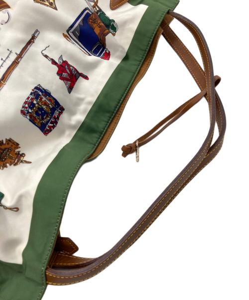 TREASURE TOPKAPI（トレジャートプカピ）TREASURE TOPKAPI (トレジャートプカピ) スカーフ柄トートバッグの古着・服飾アイテム