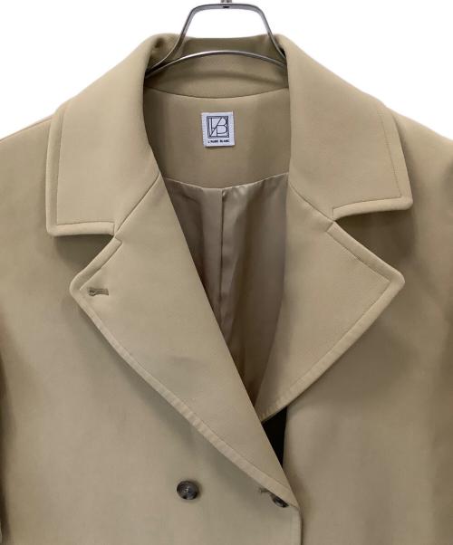 L'AUBE BLANC（ローブ ブラン）L'AUBE BLANC (ローブ ブラン) ロングトレンチコート ベージュ サイズ:Fの古着・服飾アイテム