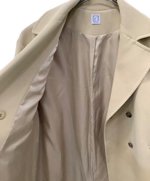 L'AUBE BLANC（ローブ ブラン）L'AUBE BLANC (ローブ ブラン) ロングトレンチコート ベージュ サイズ:Fの古着・服飾アイテム