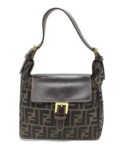 FENDI（フェンディ）FENDI (フェンディ) ハンドバッグ ブラウンの古着・服飾アイテム