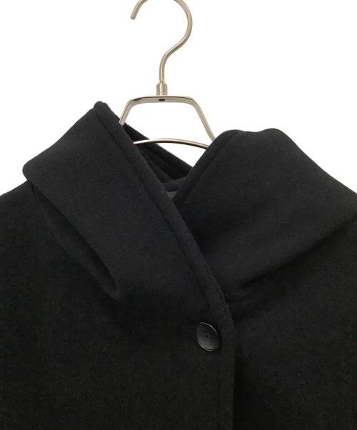 JOURNAL STANDARD（ジャーナルスタンダード）JOURNAL STANDARD (ジャーナルスタンダード) フーデッドコート ブラック サイズ:38の古着・服飾アイテム