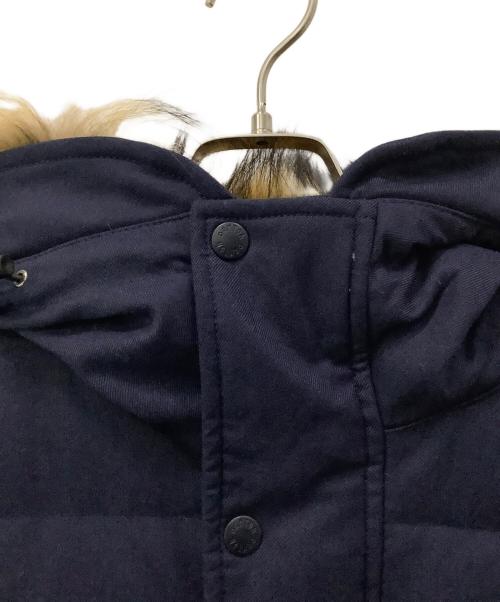 DANTON（ダントン）DANTON (ダントン) BEAMS (ビームス) ロングダウンジャケット ネイビー サイズ:38の古着・服飾アイテム